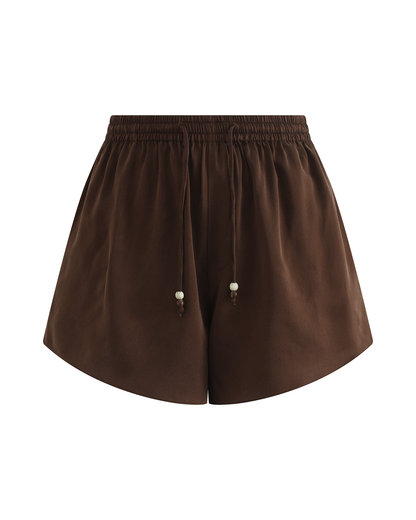 Dear Dylan | Resort Silk Short - Rum
