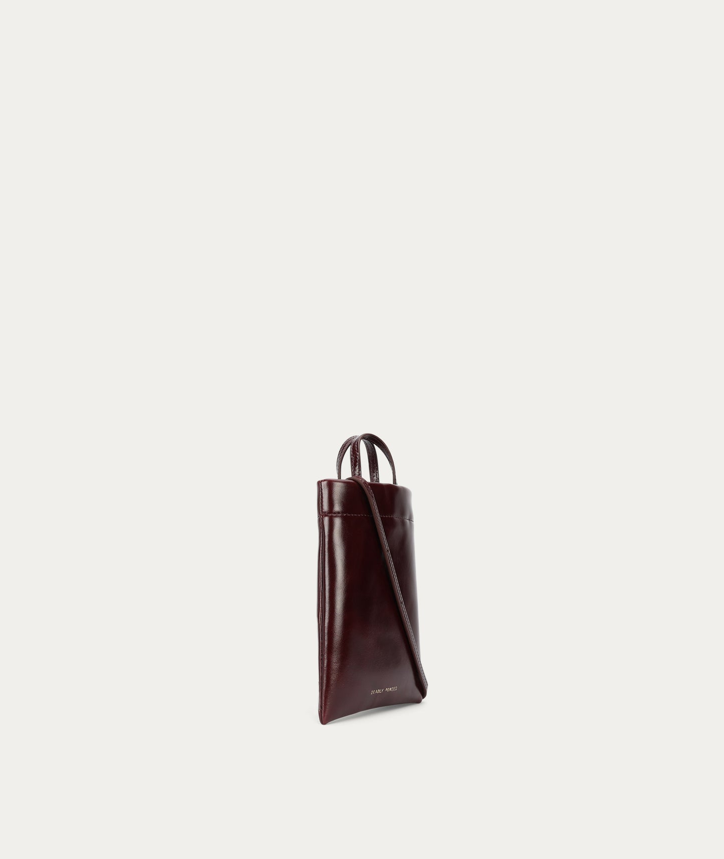 Deadly Ponies | Bandit Phone Pouch - Dark Cherry Gloss