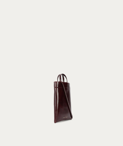 Deadly Ponies | Bandit Phone Pouch - Dark Cherry Gloss