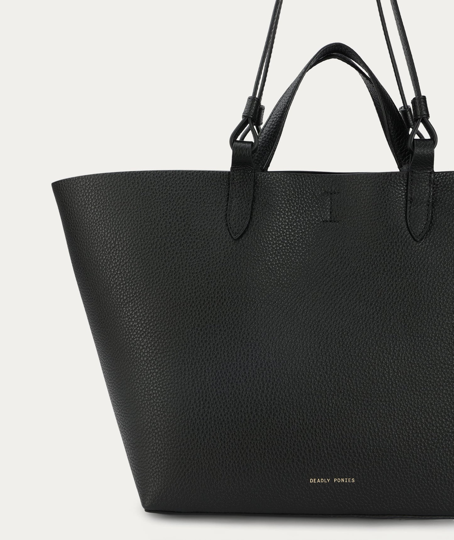Deadly Ponies | Mr Bandit Tote Maxi - Black