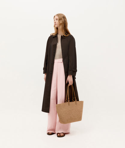 Deadly Ponies | Mr Bandit Tote - Natural Raffia