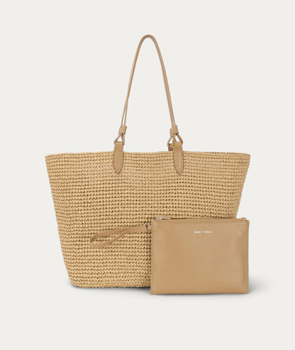 Deadly Ponies | Mr Bandit Tote - Natural Raffia