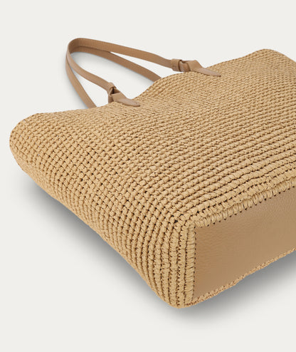 Deadly Ponies | Mr Bandit Tote - Natural Raffia