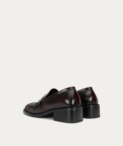 Deadly Ponies | Butterfield Loafer - Dark Cherry Burnish