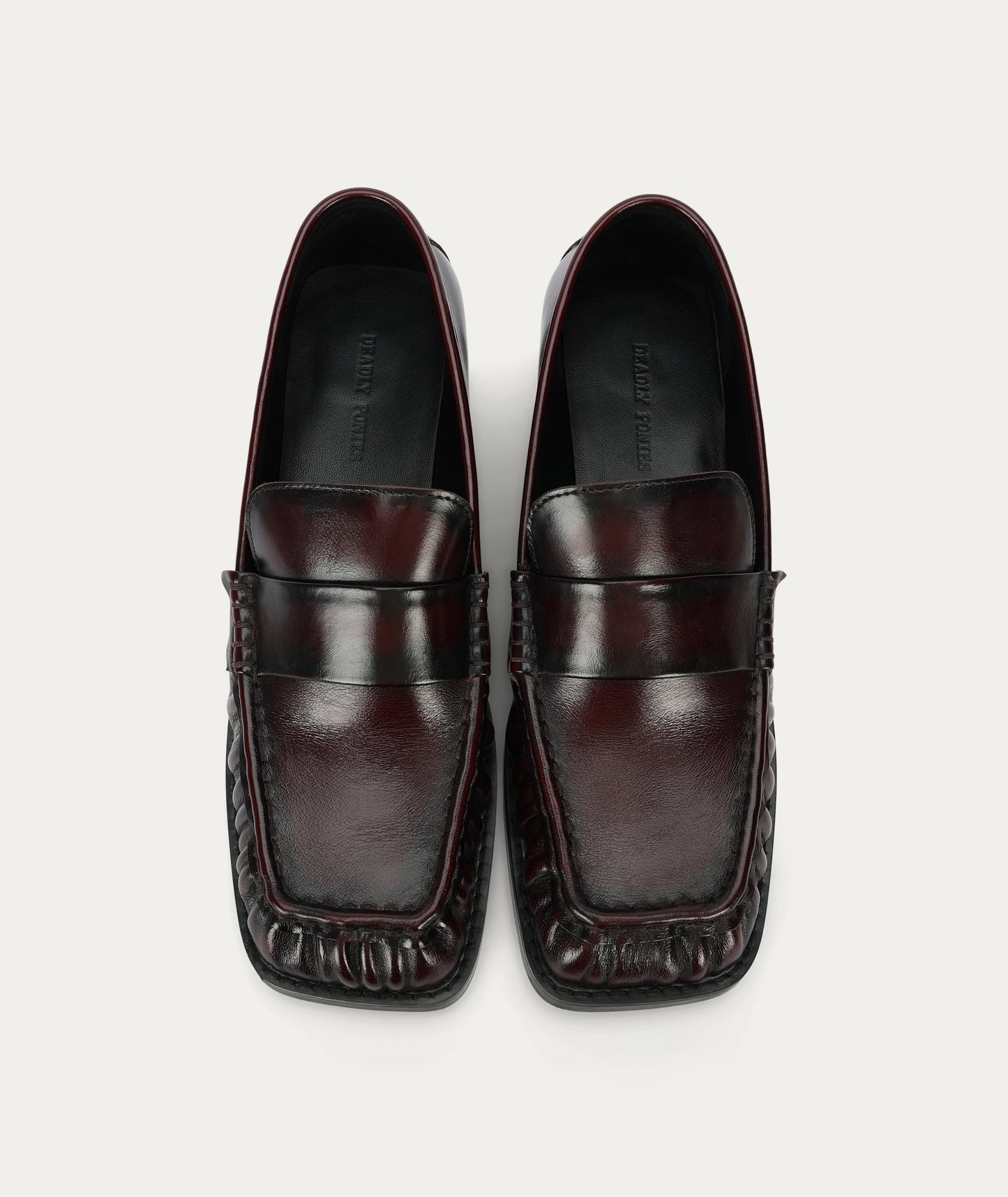 Deadly Ponies | Butterfield Loafer - Dark Cherry Burnish