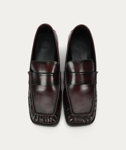 Deadly Ponies | Butterfield Loafer - Dark Cherry Burnish
