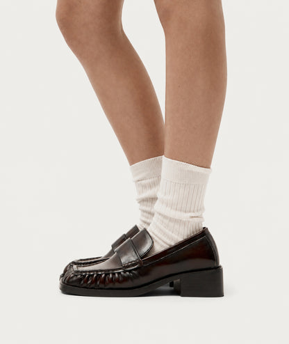 Deadly Ponies | Butterfield Loafer - Dark Cherry Burnish