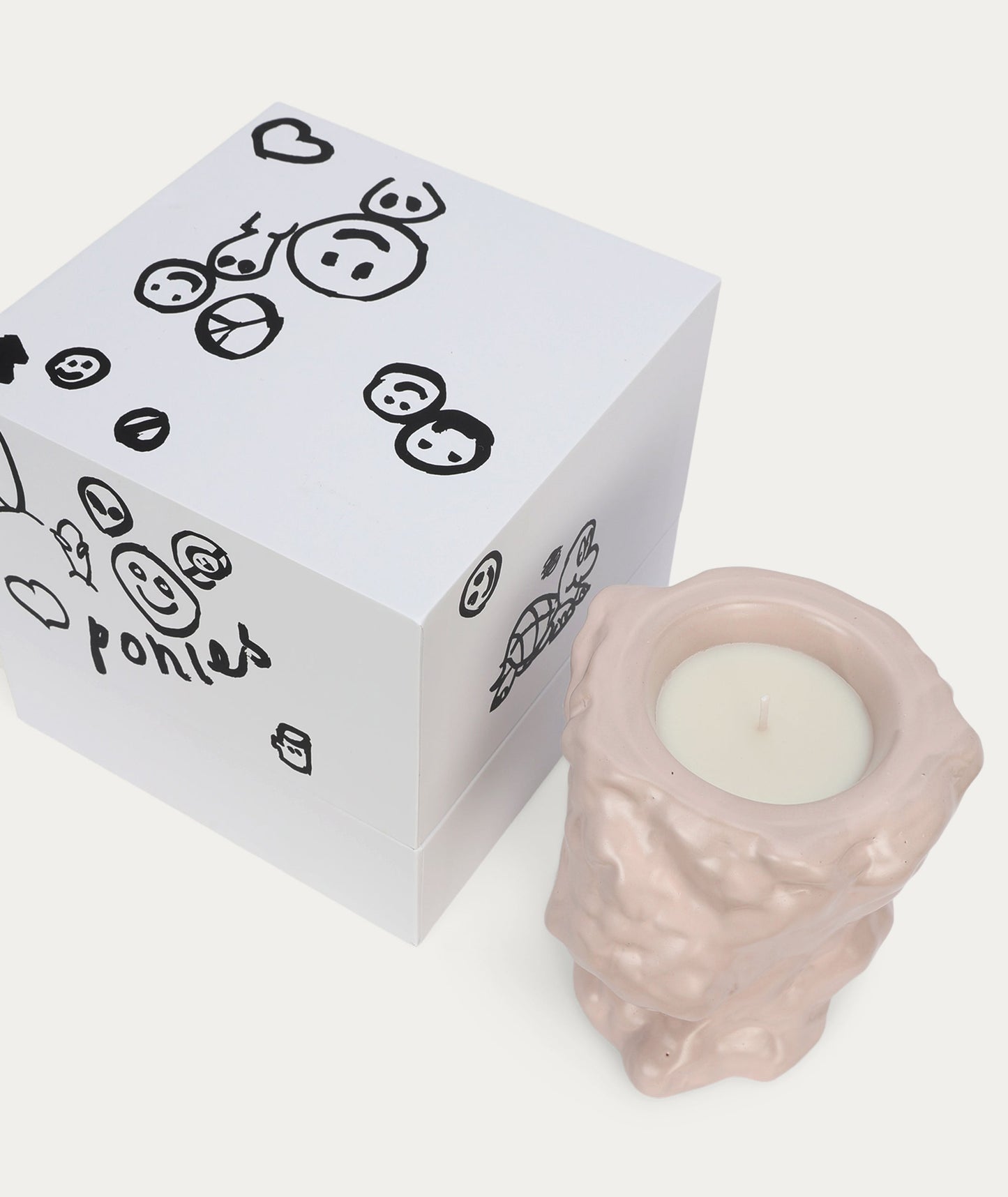 Deadly Ponies | Dan Arps Candle - Pink