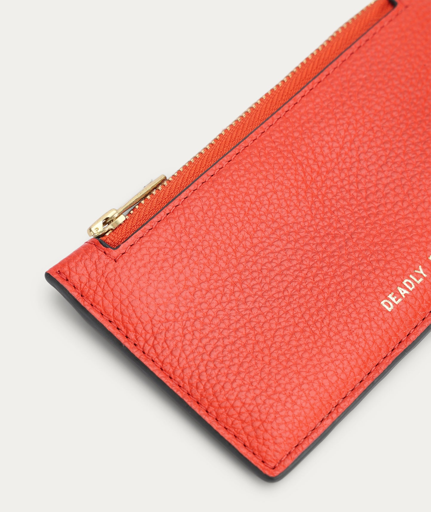 Deadly Ponies | Card Holder - Tamarillo