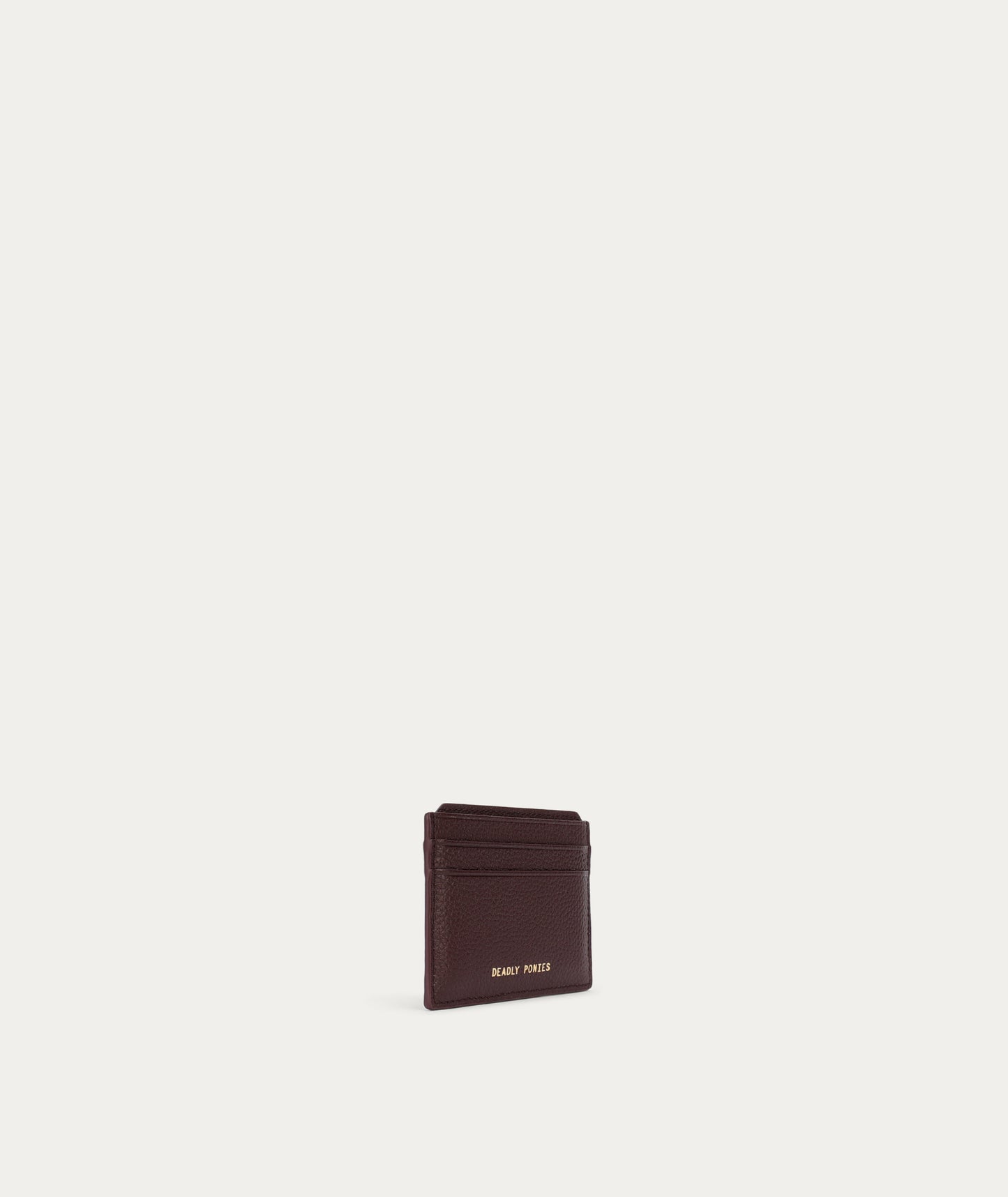Deadly Ponies | Card Sleeve - Dark Cherry