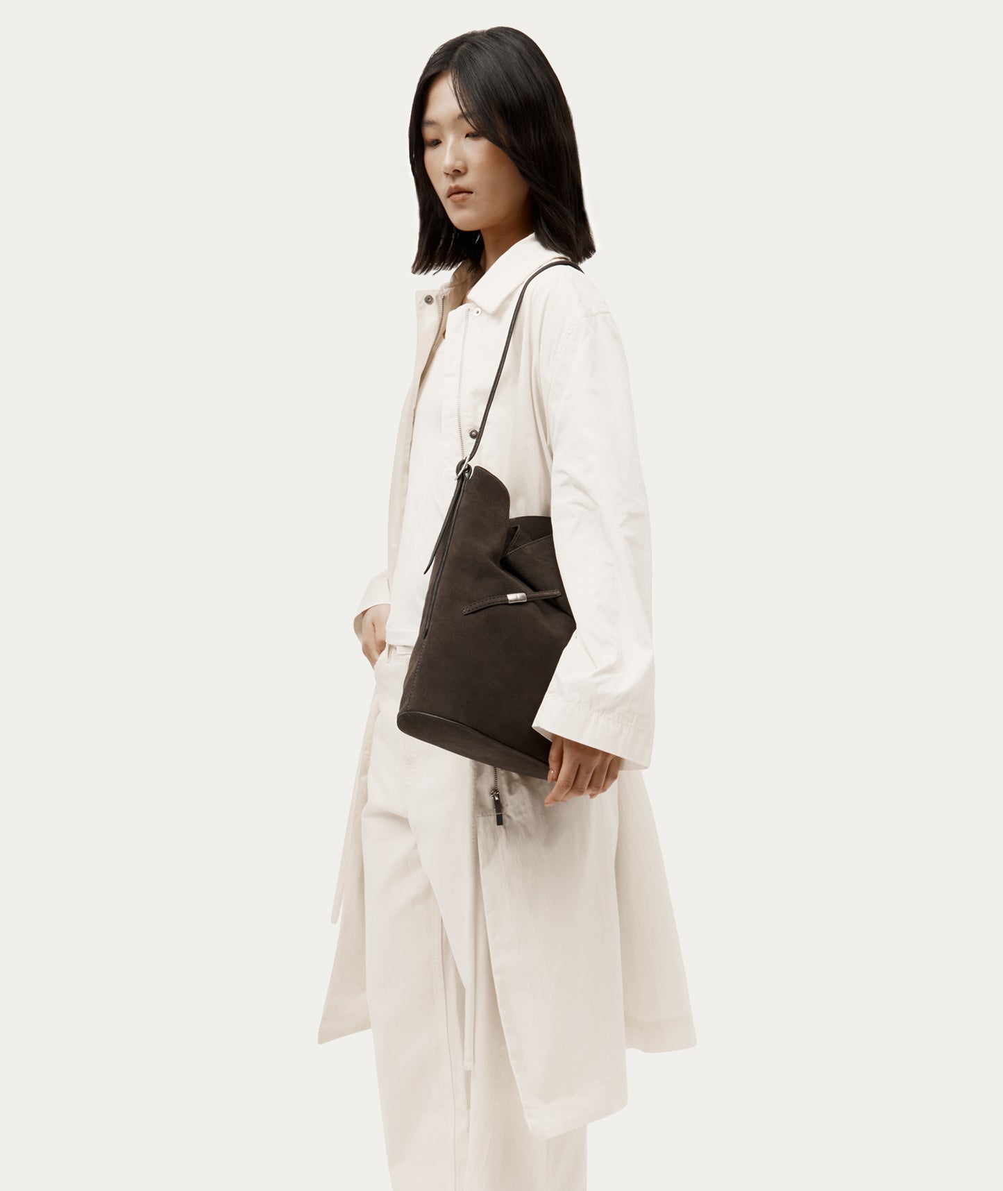 Deadly Ponies | Clippity Tote - Asphalt Suede