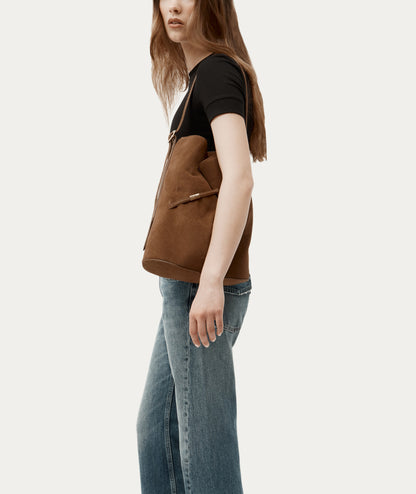 Deadly Ponies | Clippity Tote - Hazel Suede