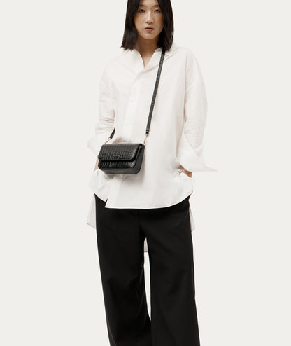 Deadly Ponies | D-Rex Clutch - Black Croc