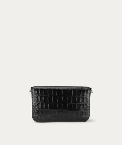 Deadly Ponies | D-Rex Clutch - Black Croc