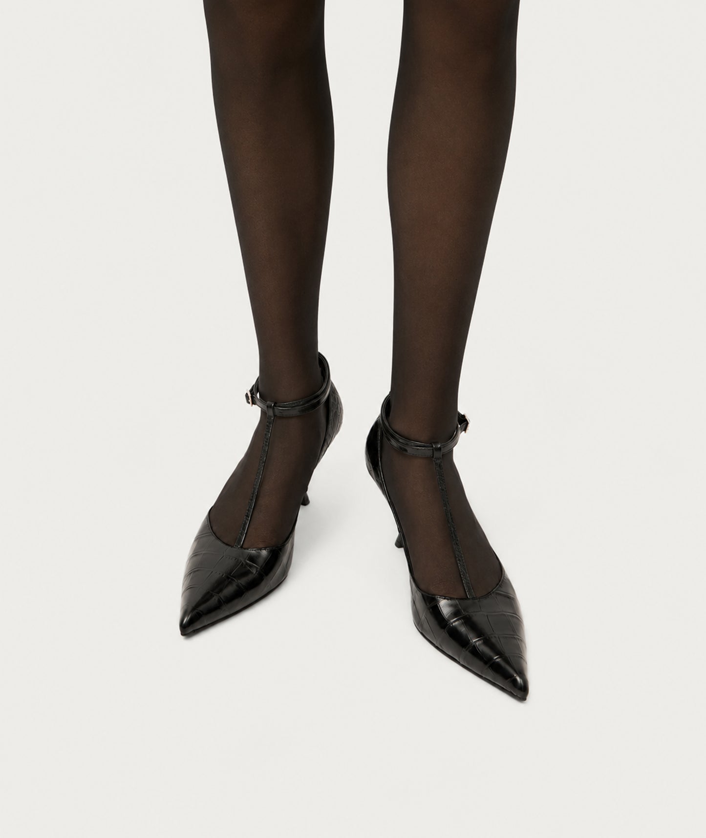 Deadly Ponies | Epona Heel - Black Croc