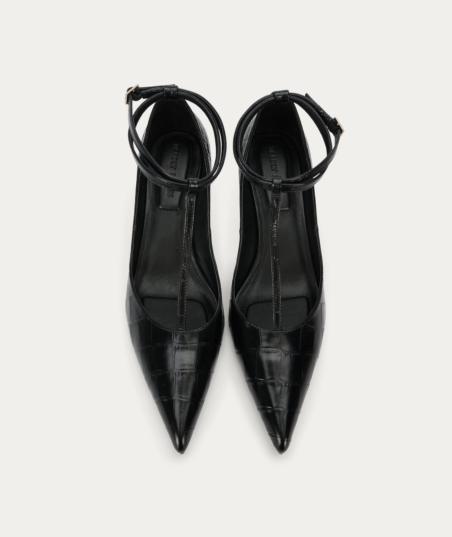 Deadly Ponies | Epona Heel - Black Croc