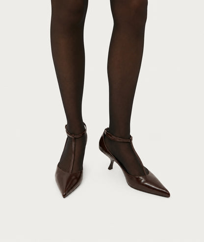 Deadly Ponies | Epona Heel - Dark Cherry Gloss
