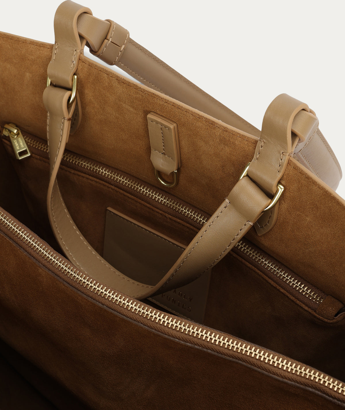 Deadly Ponies | Large Bandit Tote - Oat Suede