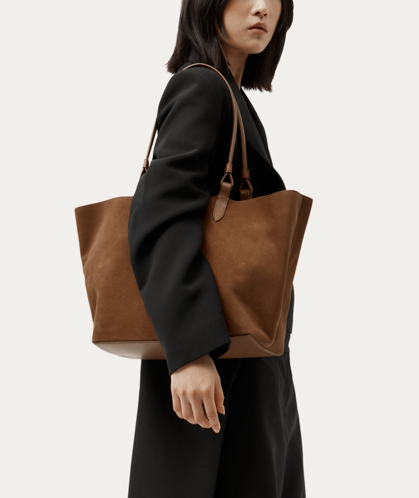 Deadly Ponies | Large Bandit Tote - Hazel Suede