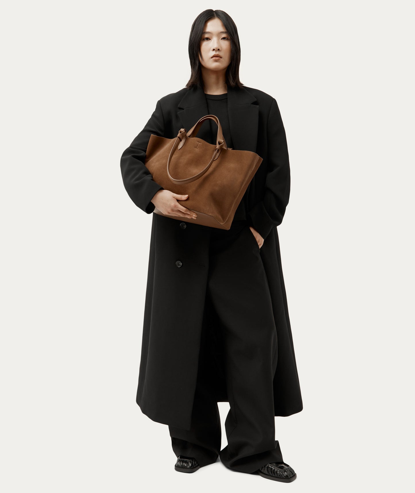 Deadly Ponies | Large Bandit Tote - Hazel Suede