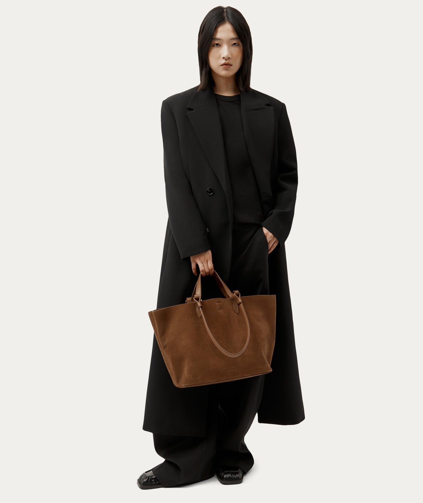 Deadly Ponies | Large Bandit Tote - Hazel Suede