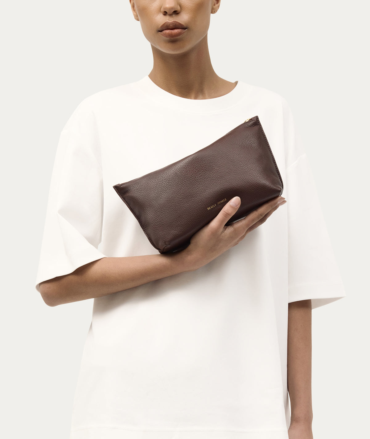 Deadly Ponies | Large Poucher - Dark Cherry