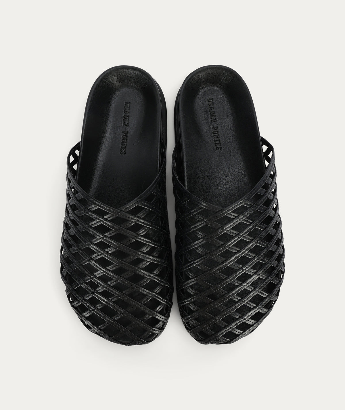 Deadly Ponies | Lattice Slide - Black