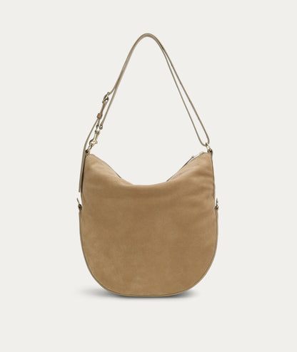 Deadly Ponies | Leopard Hobo - Oat Suede