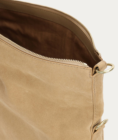 Deadly Ponies | Leopard Hobo - Oat Suede