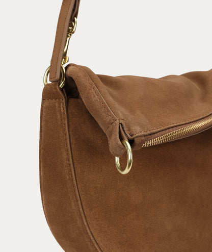 Deadly Ponies | Leopard Hobo - Hazel Suede