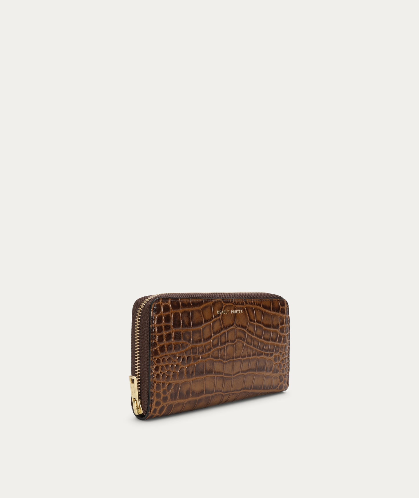 Deadly Ponies | Maxi Wallet - Toffee Croc