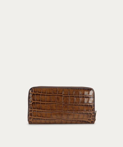 Deadly Ponies | Maxi Wallet - Toffee Croc