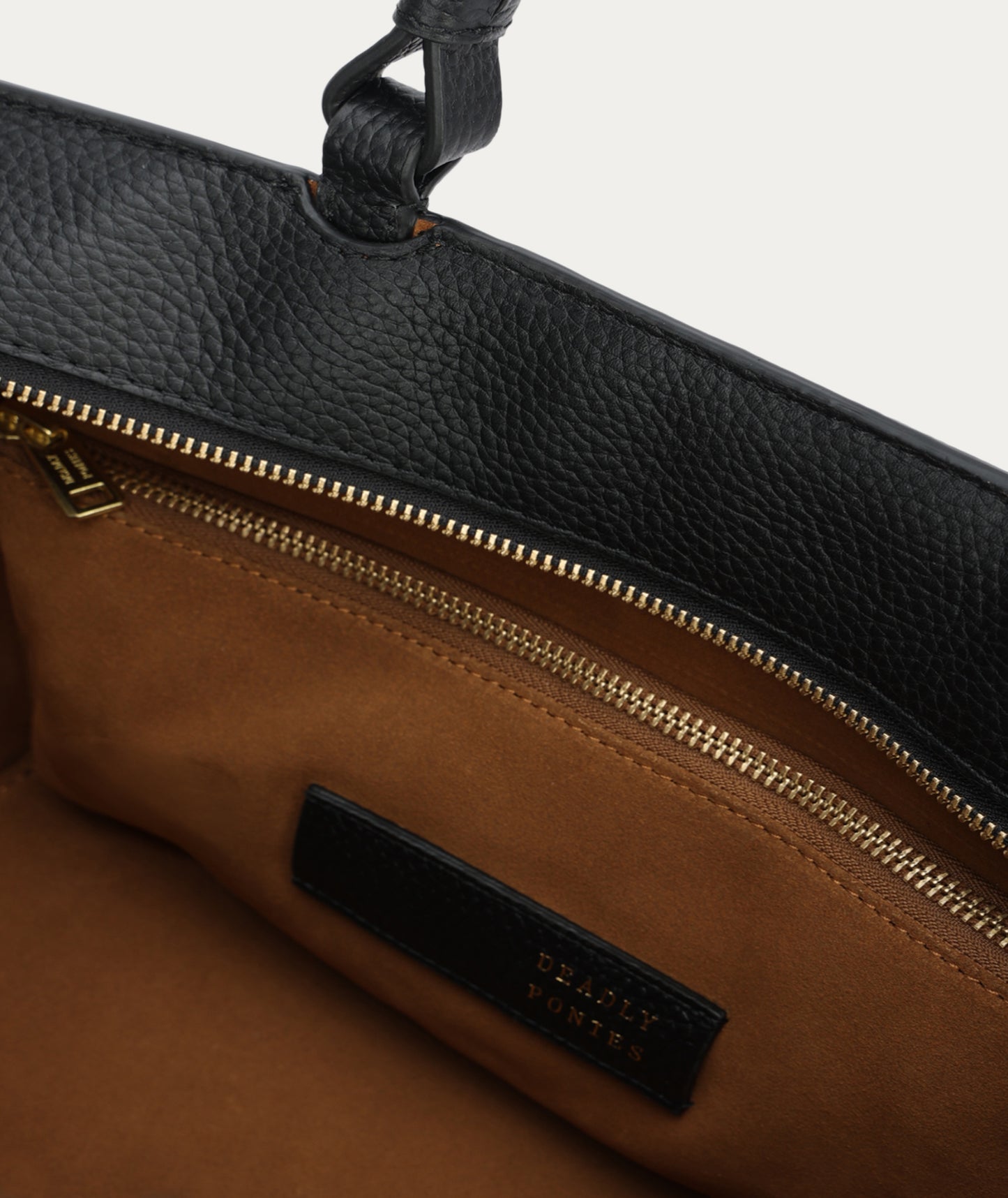 Deadly Ponies | Medium Bandit Tote - Black