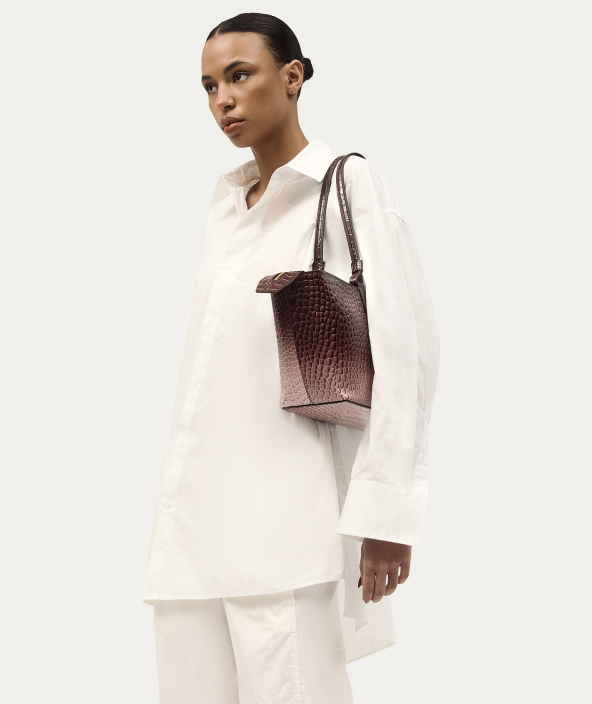 Deadly Ponies | Medium Bandit Tote - Eclipse Croc