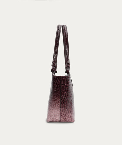 Deadly Ponies | Medium Bandit Tote - Eclipse Croc