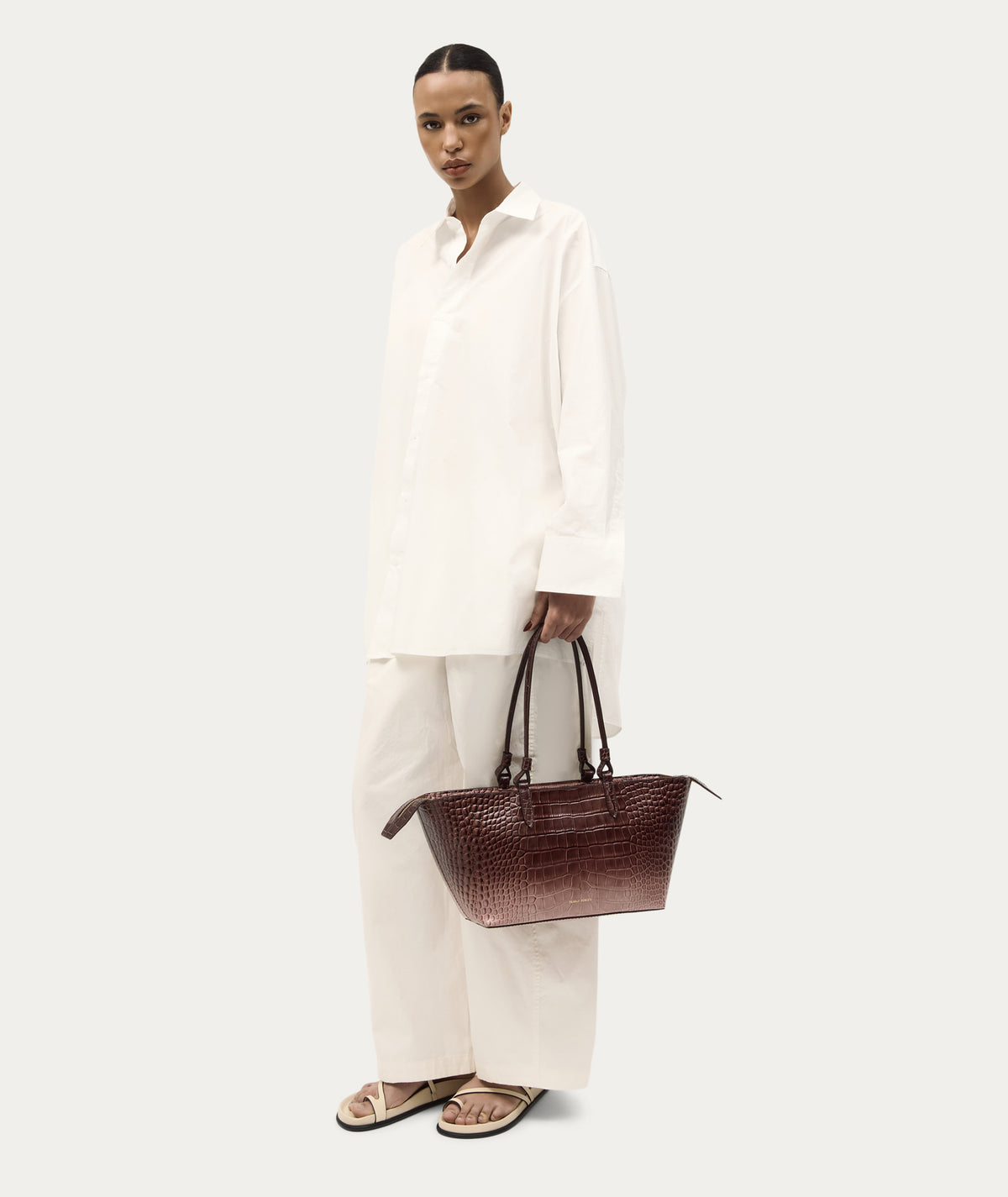 Deadly Ponies | Medium Bandit Tote - Eclipse Croc
