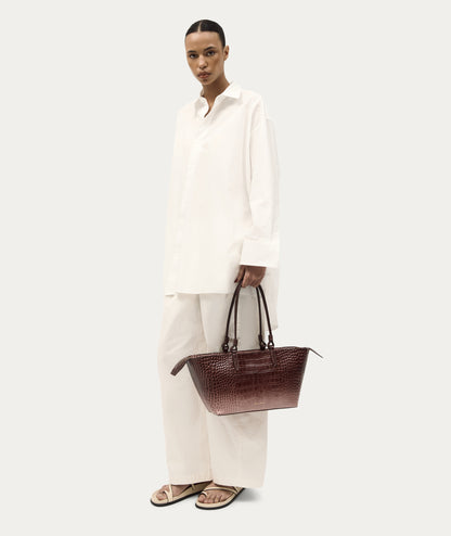 Deadly Ponies | Medium Bandit Tote - Eclipse Croc
