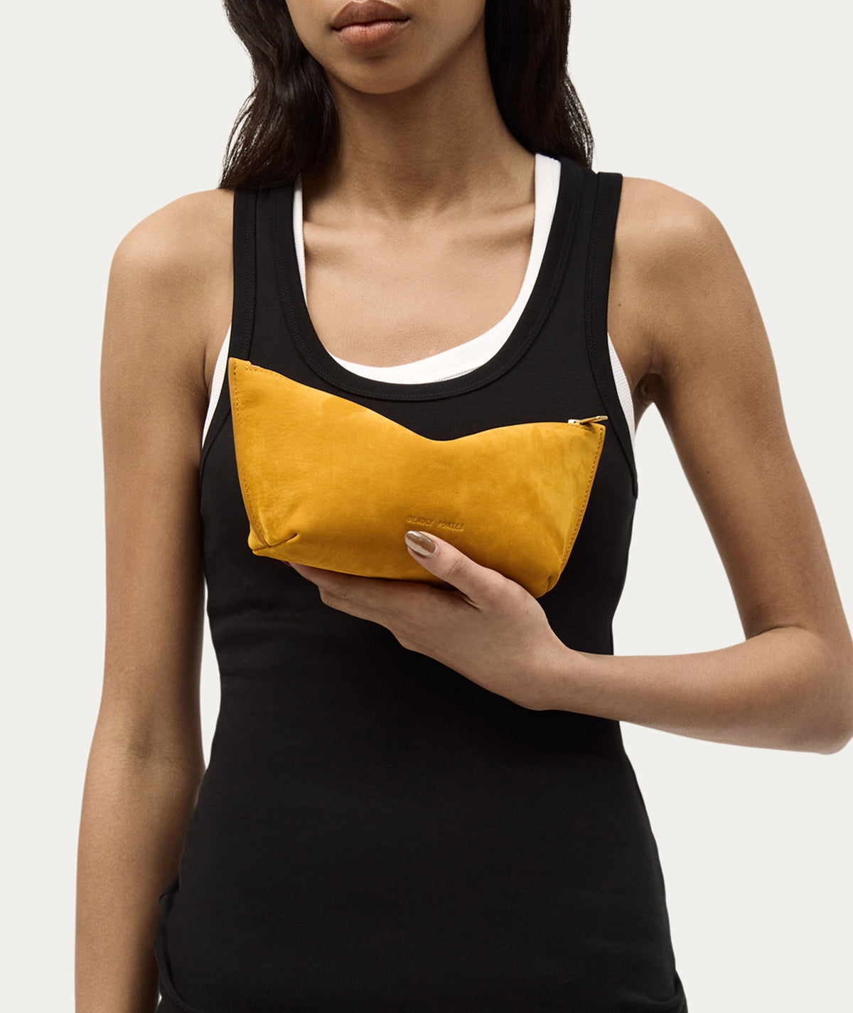 Deadly Ponies | Medium Poucher - Sunflower Nubuck