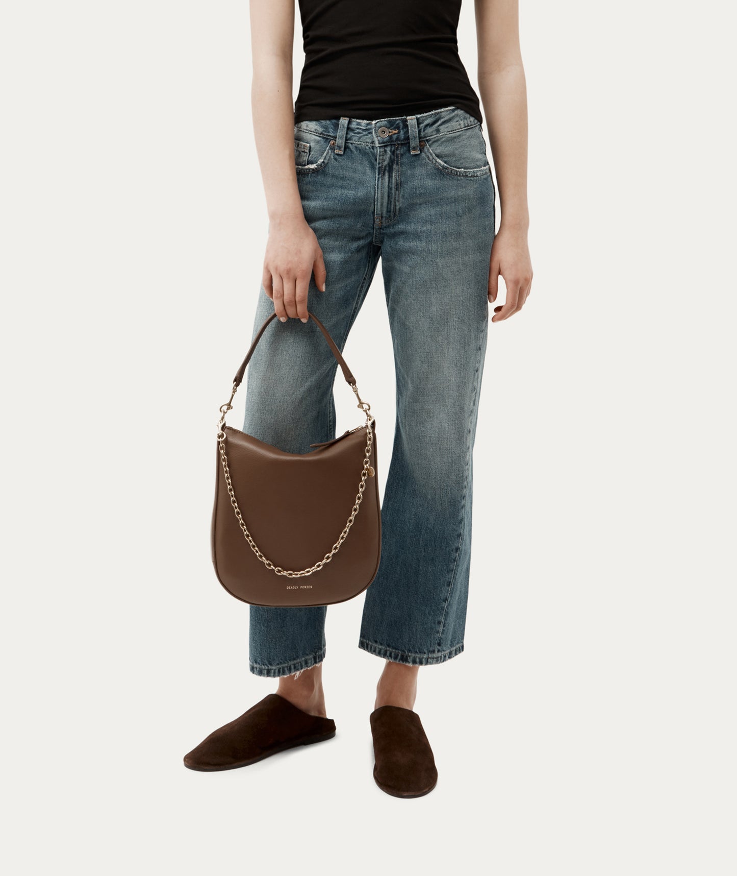 Deadly Ponies | Medium Sling Bag - Cocoa