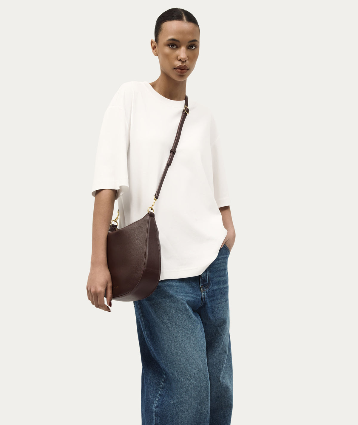Deadly Ponies | Medium Sling Bag - Dark Cherry