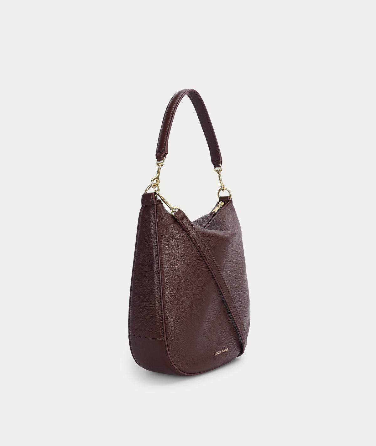 Deadly Ponies | Medium Sling Bag - Dark Cherry