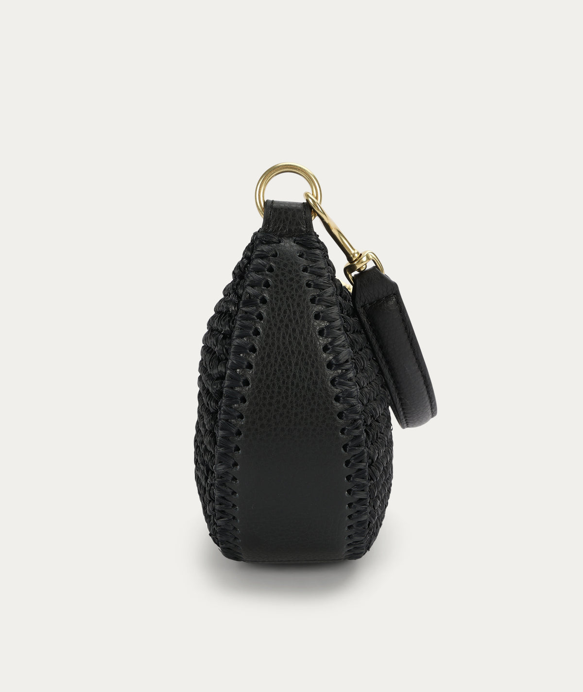 Deadly Ponies | Mini Sling Bag - Black Raffia