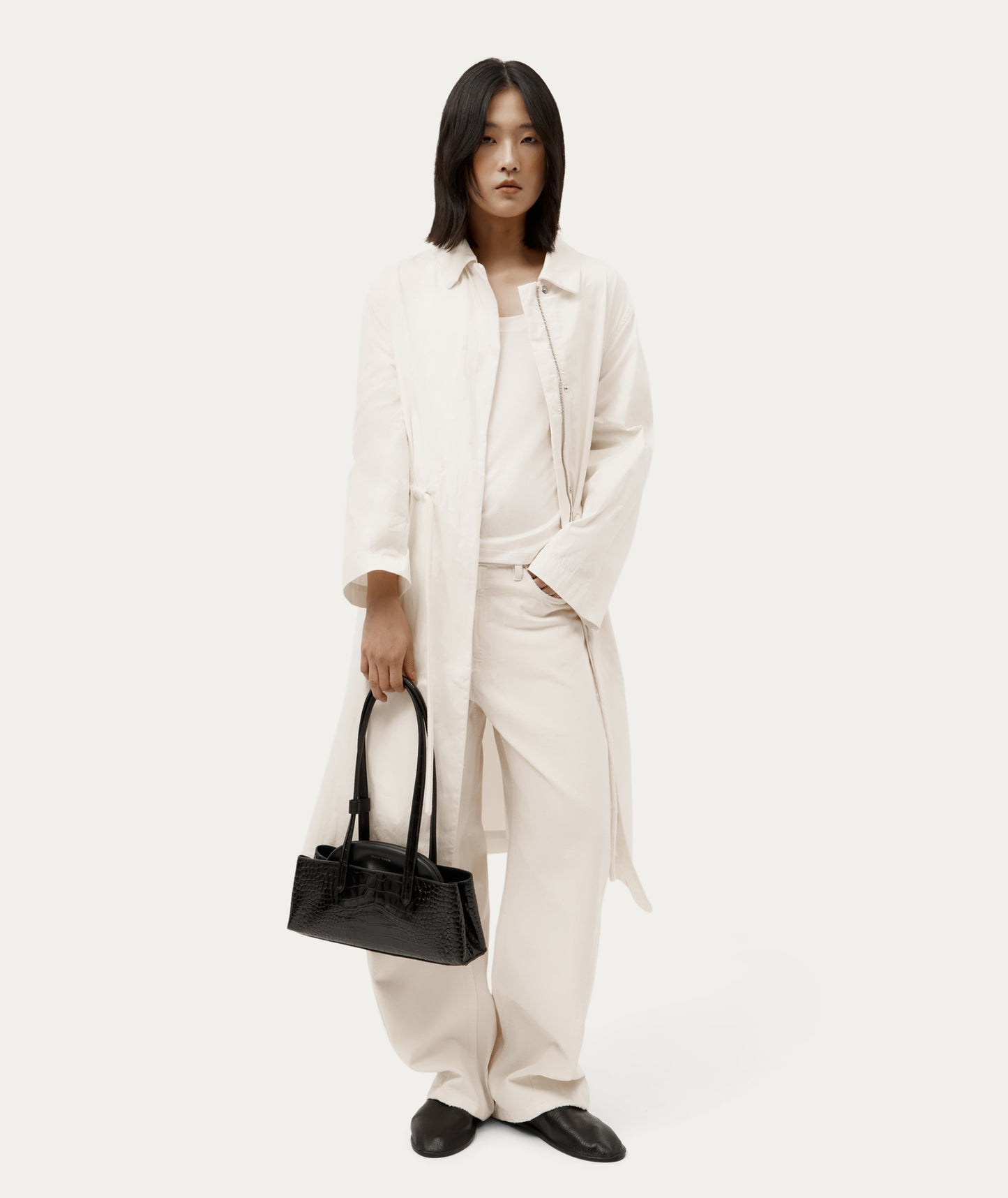 Deadly Ponies | Mini Vault Tote - Black Croc