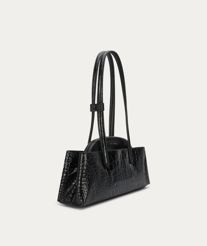 Deadly Ponies | Mini Vault Tote - Black Croc