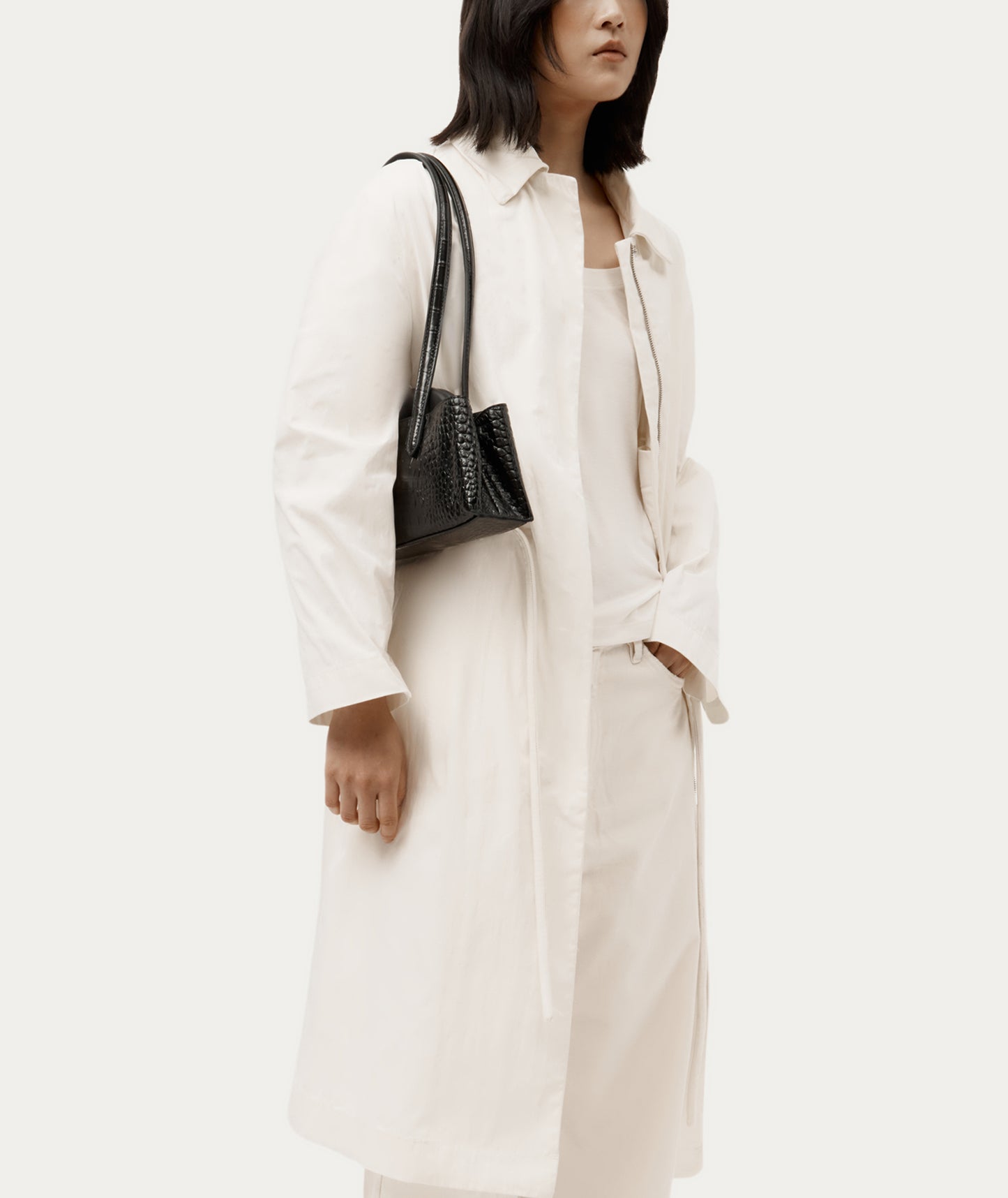 Deadly Ponies | Mini Vault Tote - Black Croc