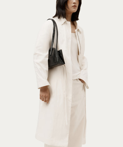 Deadly Ponies | Mini Vault Tote - Black Croc