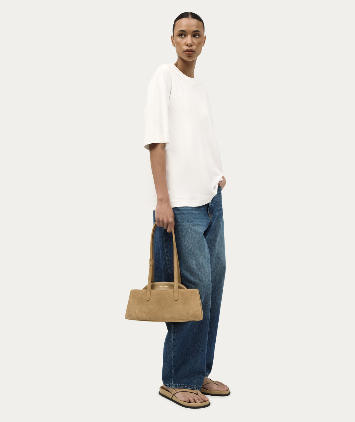 Deadly Ponies | Mini Vault Tote - Oat Suede