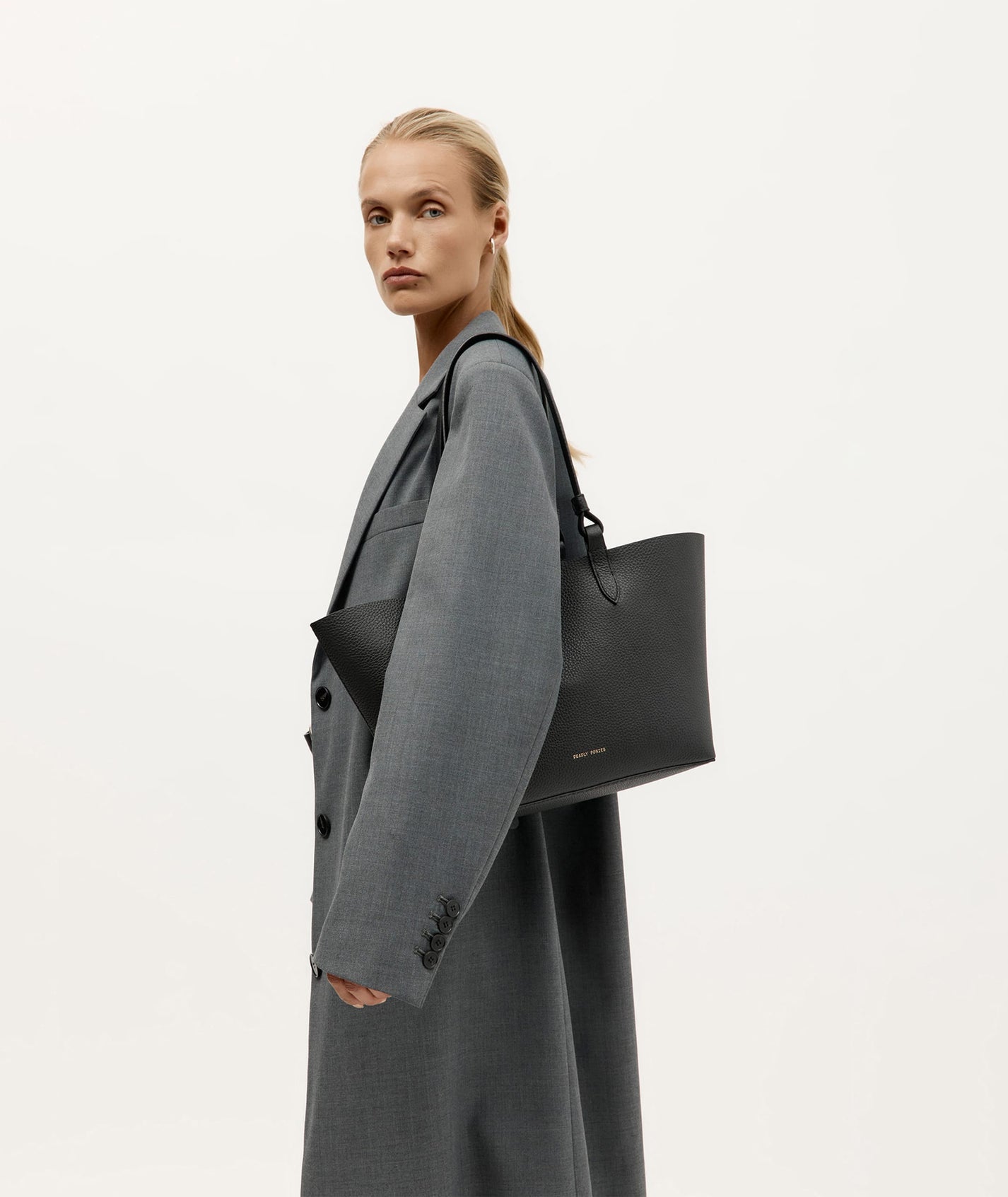 Deadly Ponies | Large Bandit Tote - Black