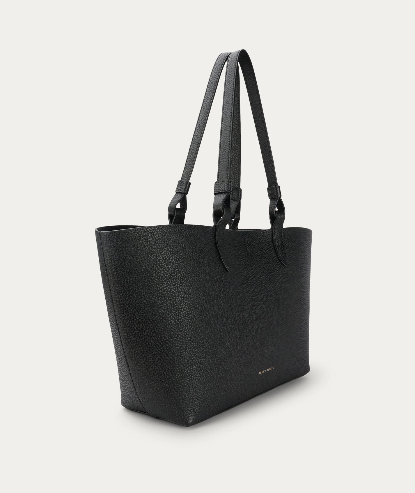 Deadly Ponies | Large Bandit Tote - Black