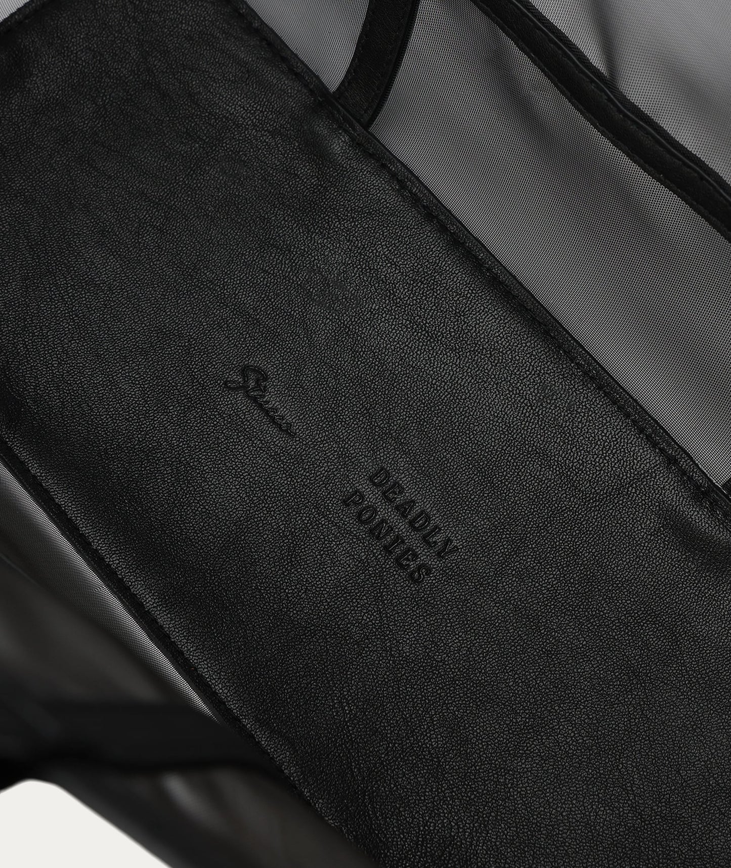 Deadly Ponies | Mr Bandit Tote - Black Mesh